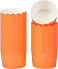 Panificio 10 Ounce Cupcake Wrappers, 200 Scalloped Baking Cups by Restaurantware