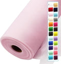 Light Pink Tulle Fabric Rolls 54 Inch by 40 Yards Tulle Bolt Spool by IONTACH