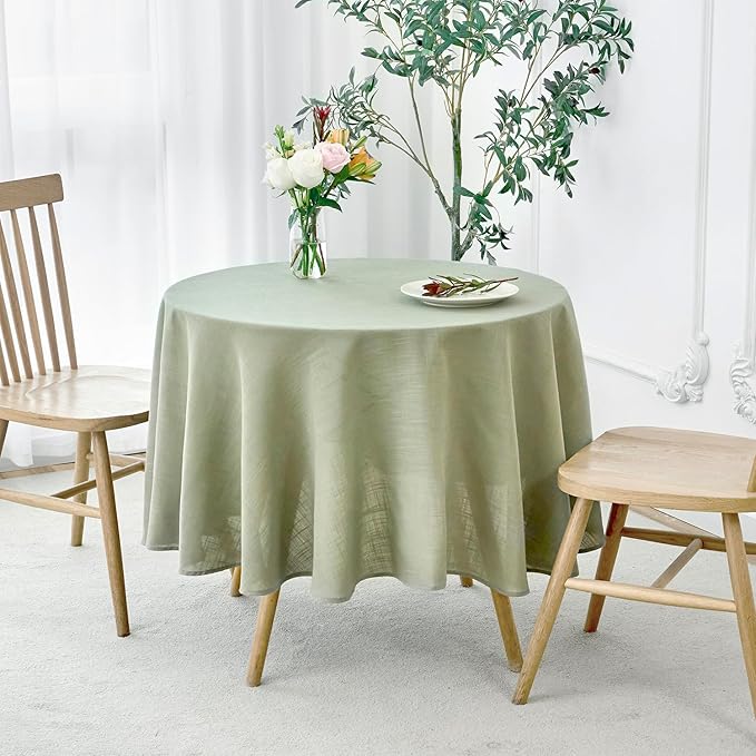 maxmill Lux Faux Linen Tablecloth - Image 9