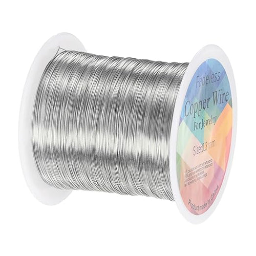0.3mm Jewelry Wire, 28 Gauge 328FT Craft Wire Copper Beading Wire by MMETERXITY
