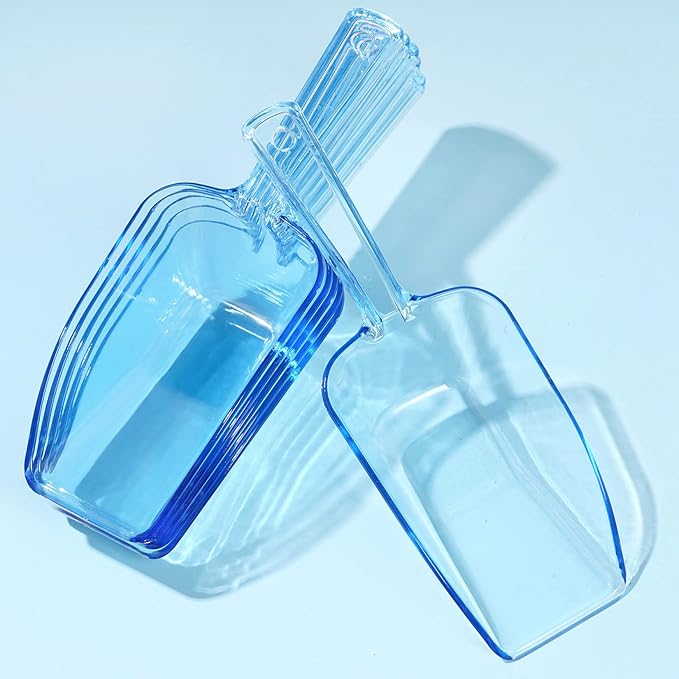 Ice Scoop Candy Buffet Containers Scoopers, Hmxpls Blue Plastic Scoop - Image 7