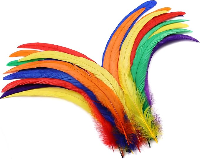 Holmgren Colorful Rooster Tail Feathers by Holmgren
