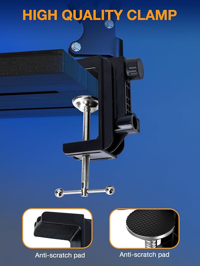 QuadCast Boom Arm, Mic Arm for Blue Yeti HyperX QuadCast SoloCast Fifine AM8 - Image 5