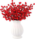 40 Pcs Artificial Berry Stems Branches by RowfadFlora