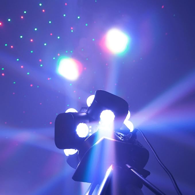 Moving Head DJ Light 16LEDs Rotating Beam Lights Stage Light DJ Lighting Led - Image 7
