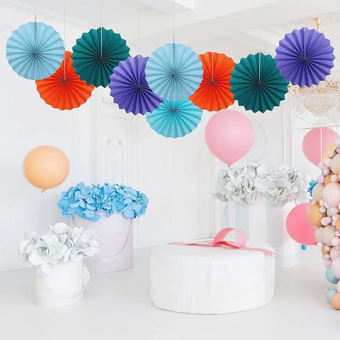 Blue Graduation Party Decor, Baby Blue Party Decorations, Christmas Baby Shower - Image 8