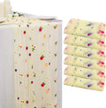 BINBE 6pcs Daisy Fall Table Runner Embroidery Gauze 10FT Florals Seasonal Tulle by BINBE