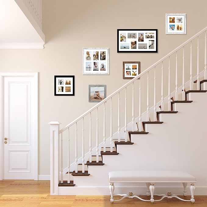 12x22 Picture Frame Set of 2, Display Eight Opening 4x6 Photos - Image 7