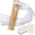 Junkin 100 Pcs Wedding Wands Streamers by Junkin