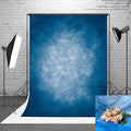 3x5ft Dark Blue Gradient Portrait Photo Backdrops Bright Center Abstract by HMTFOTO