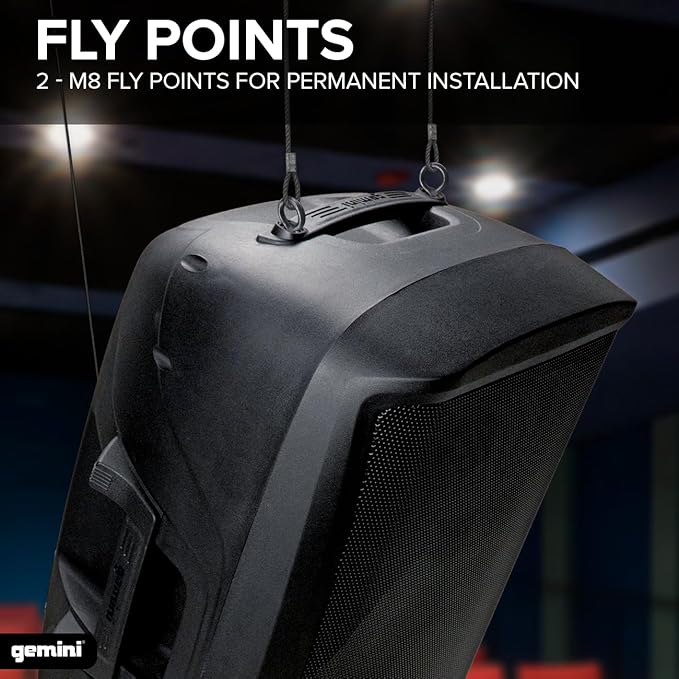 Gemini 12” 1500W Bluetooth PA Speaker - Image 6