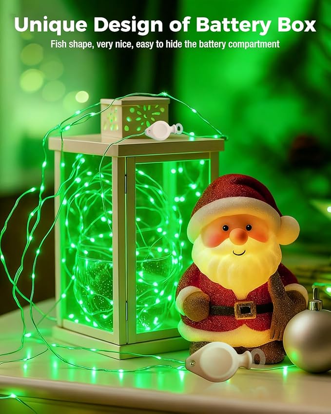 btfarm 6 Pack Fairy Lights Battery Operated, 7FT 20 LED Mini String Lights - Image 2