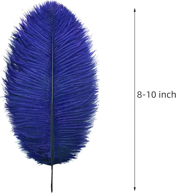 Ballinger Royal Blue Ostrich Feathers - Image 3