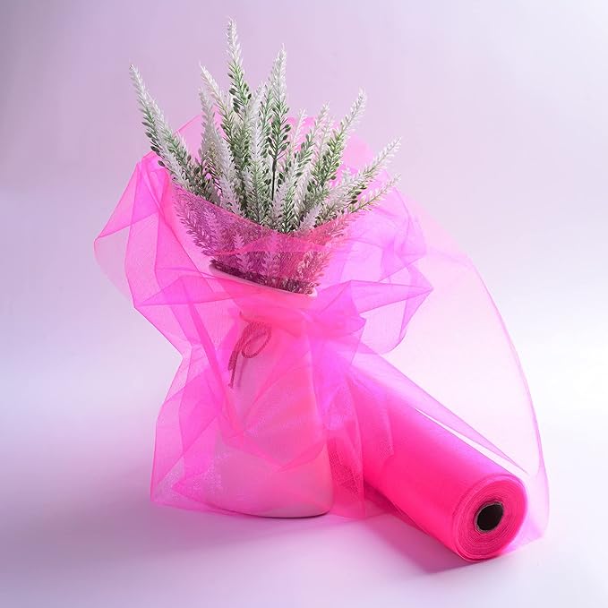 Crystal Organza Fabric Tulle - Image 4