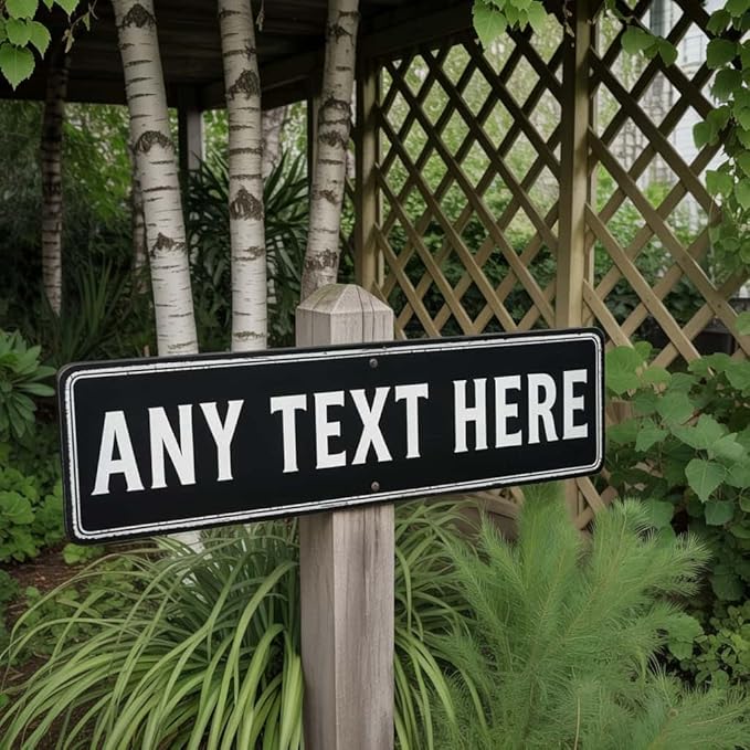 Custom Metal Sign 8x24 Inches - Image 4