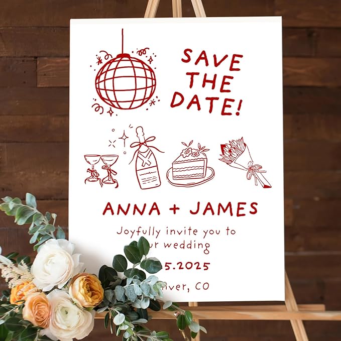 Personalized Funny Wedding Welcome Sign - Image 3