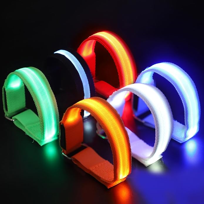 Dilabnba XL Glow Bracelets 6PCS, Reflective LED Bracelets - Image 8