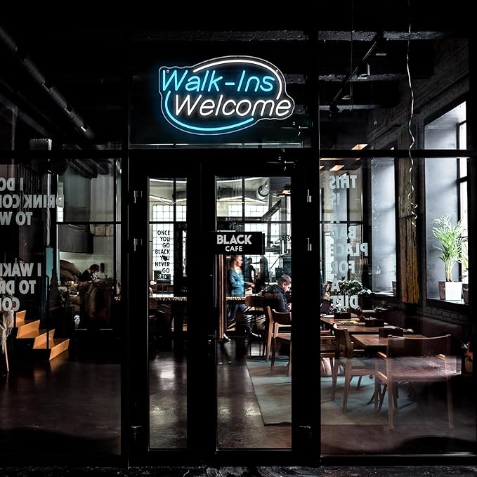 Walk-Ins Welcome Neon Sign, Neon Sign - Image 3