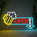 Ineonlife Bar Open Neon Sign Light Up by ineonlife