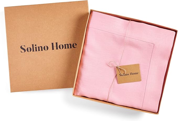 Solino Home Linen Tablecloth for Rectangle Tables 60 x 144 Inch - Image 5