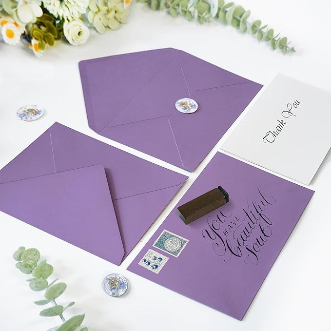50 Pack 4x6 Envelopes Letter Size, Envelope 4.3x6.3 - Image 2
