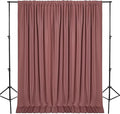 DWCN 10x8 FT Dusty Rose Backdrop Curtains by DWCN