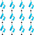 Argentina Desk Flag, 12 Pack Argentinian Table Office Flag by Unknown
