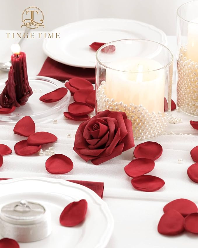 TINGE TIME 200pcs Silk Flower Petals - Image 6