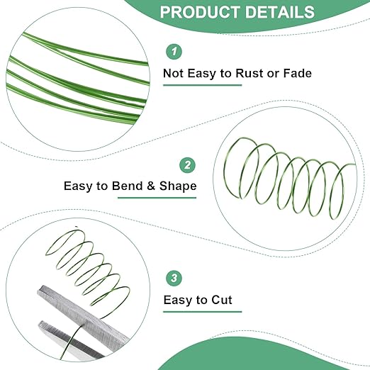 0.4mm Jewelry Wire, 26 Gauge 328FT Craft Wire Copper Beading Wire - Image 2