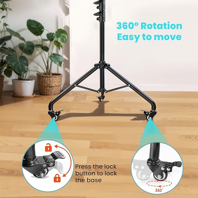 18" Foldable Ring Light with Stand - Image 5