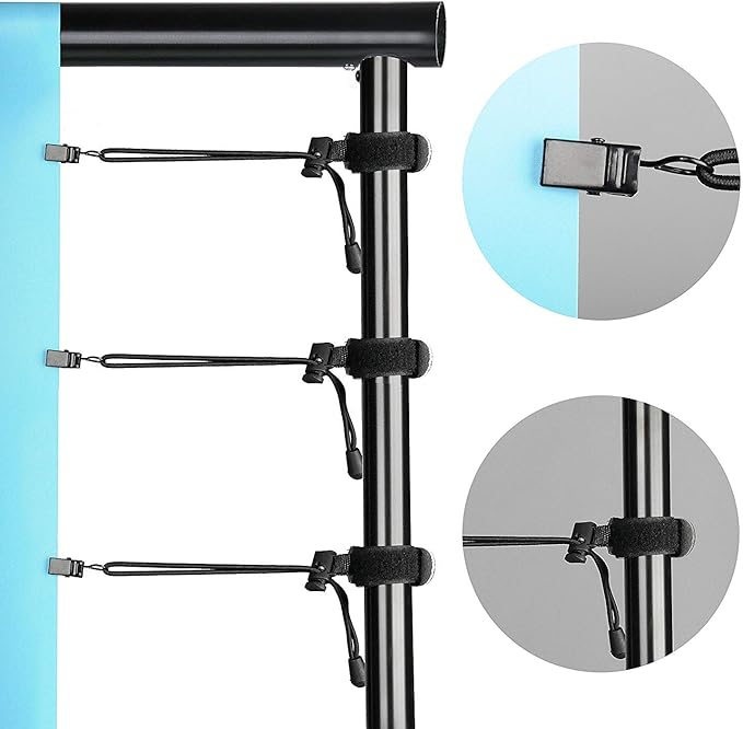 SLOW DOLPHIN Photo Video Studio 10ft x 9.2ft Heavy Duty Adjustable Photography - Image 7
