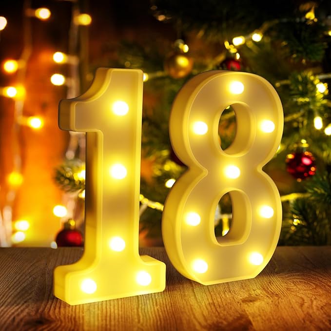 18th Birthday Decorations for Girls and Boys, Happy 18th Birthday Decorations by funsky