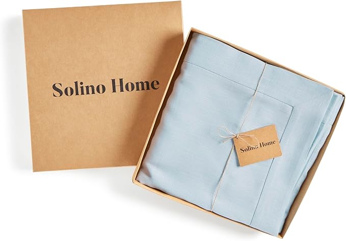 Solino Home Linen Tablecloth 60 x 90 Inch - Image 5