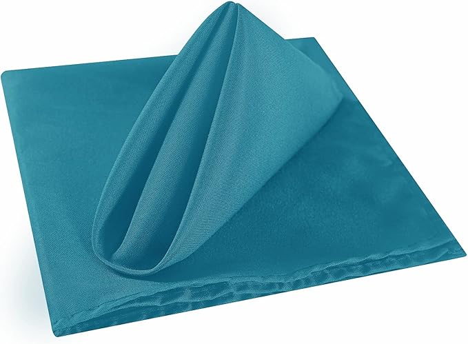 Cloth Napkins 20x20 inch Washable Polyester Dinner Napkins Soft Table Napkins - Image 2