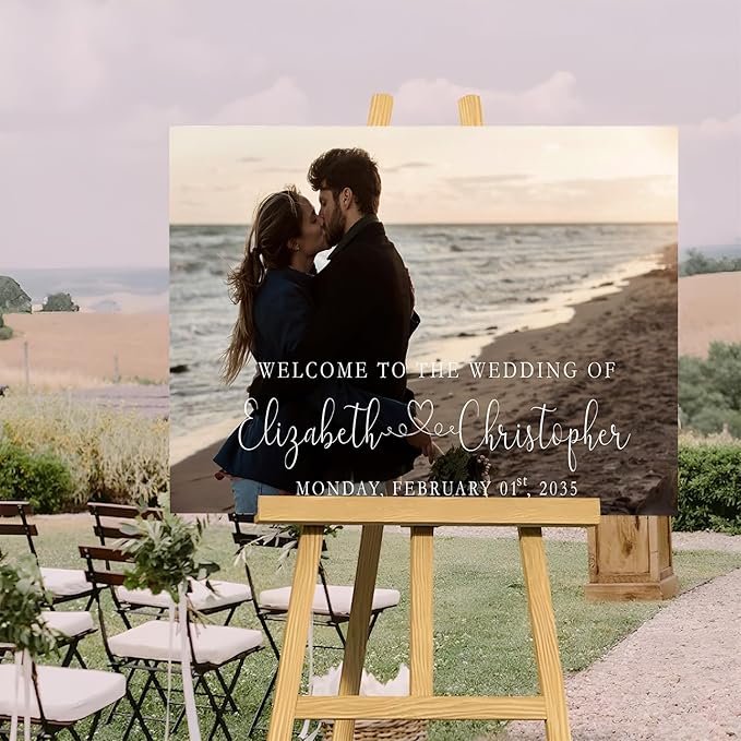 Welcome To Our Wedding Sign, Wedding Signs - Image 4