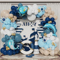 Nautical Balloon Arch Kit, Dolphin Foil Balloons by DNBOD