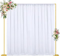 Wokceer 10x10 FT Backdrop Stand Heavy Duty Pipe and Drape Kit, Adjustable Gold by Wokceer
