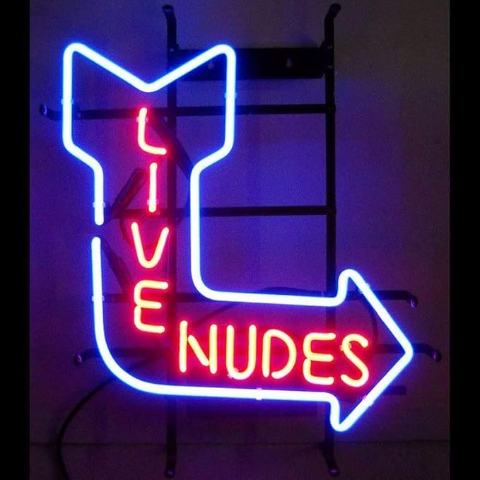 New Live Nudes Neon Light Sign Home Beer Bar Pub Recreation Room Game Room by +Liqi+neon+signs
