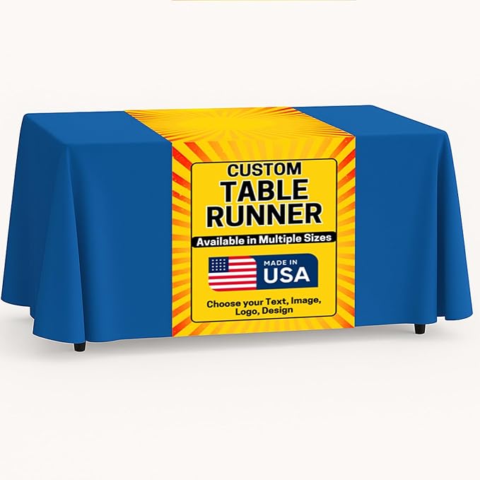 DreamController Custom Table Runner 12"x72" to 36"x72" by DreamController