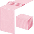 Pink Table Runner 10 Packs 12x72 Inches Sequin Glitter Table Runners by SoarDream