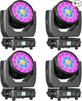 19x10W Moving Head Light Focusing/Beam/Wash/Zoom Effect Stage Lights 4-in-1 LED by XELLETYE