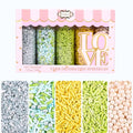 Confect Edible Sprinkles for Cakes & Cupcakes Decoration Assorted pack of 5 by CONFECTTHECAKEDECORATINGCO