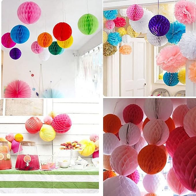 15pcs Honeycomb Decorations - Image 3