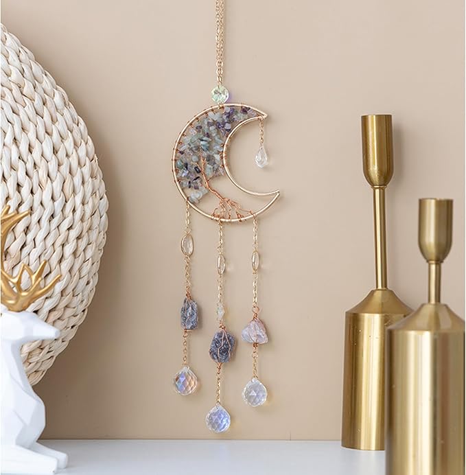 TUOKING Crystal Moon Suncatchers - Image 6