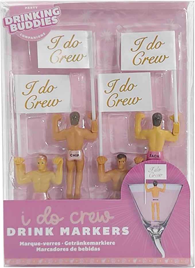 NPW Drinking Buddies Bride Squad, Bachelorette Drink Markers, Party Accessories - Image 6