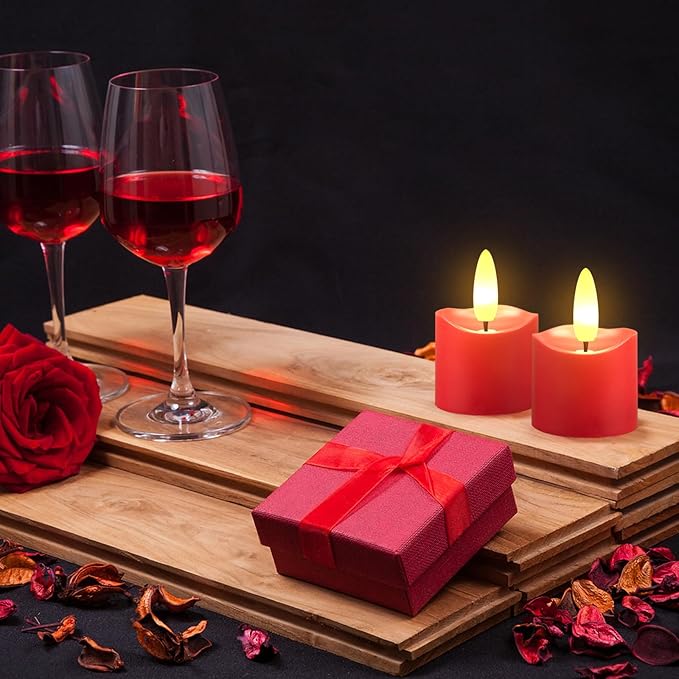 HL Rechargeable Waterproof Tea Lights, 100H+ Highly Bright Led Flameless Candles - Image 8