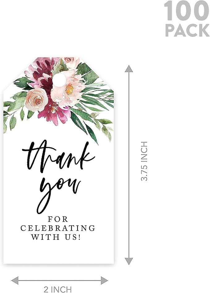 Andaz Press 100-Pack Thank You for Celebrating - Image 5