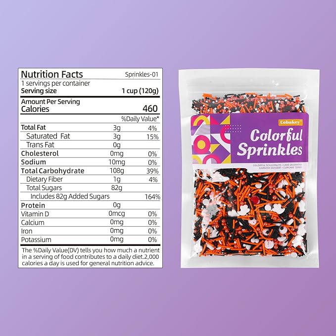 Halloween Sprinkles for Cake Decorating 7ounce Edible Bloody Candy Eyeball for - Image 2