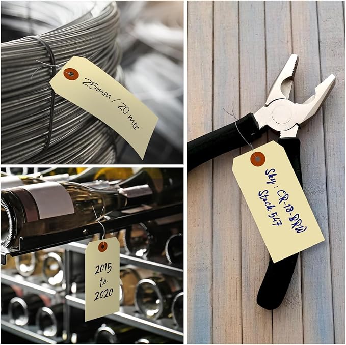 SmartSign Blank Manila Shipping Tags - Image 5