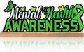 Mental Health Awareness Metal Sign Rustic Table Decor Holiday Tiered Tray Decor by thebeautifuldecoryouwant